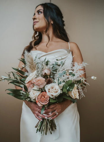 Fresh and Dried Floral Wedding