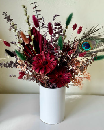 Dried Flower Arrangement The Ruby