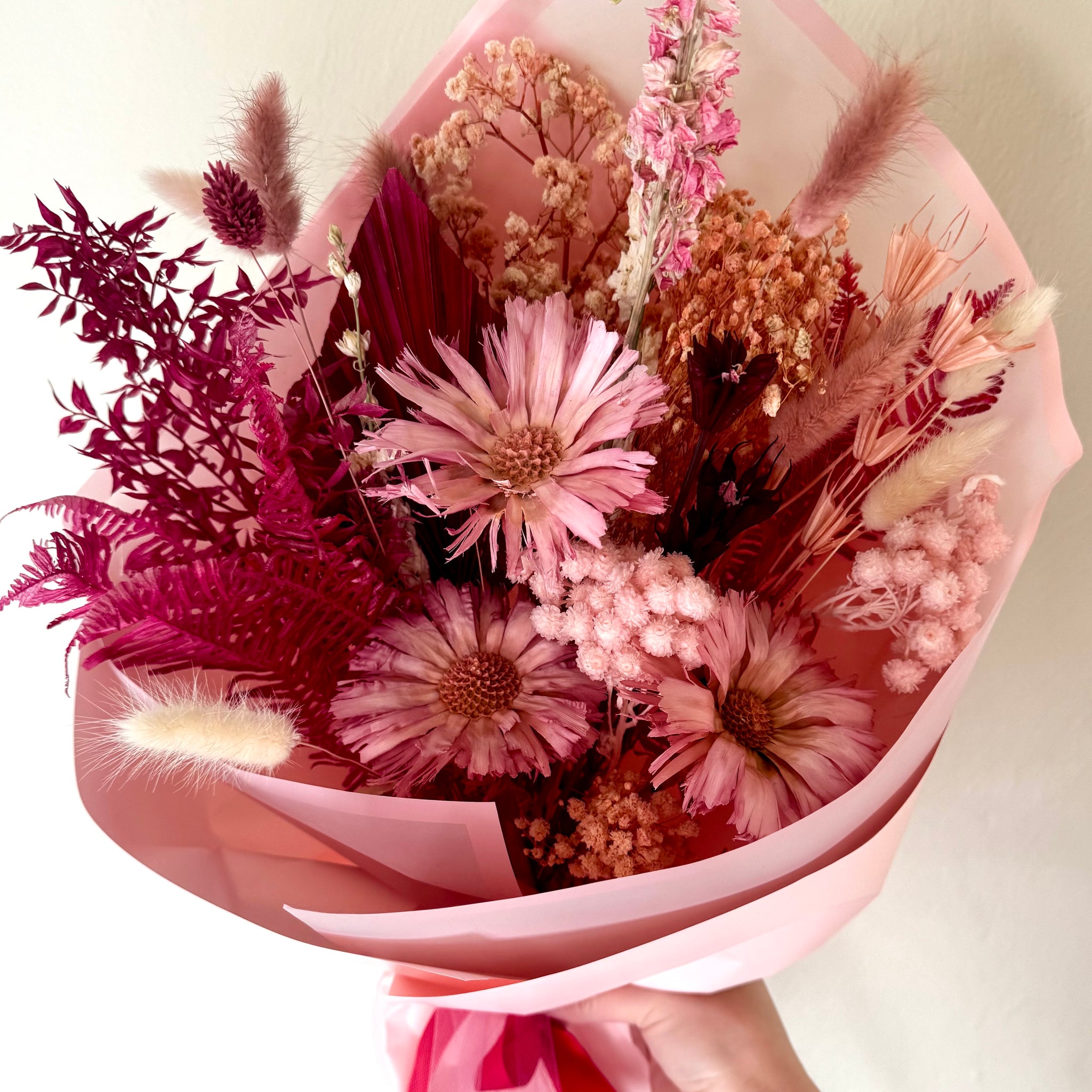 Dried Flower Bouquet The Sweet Valentine